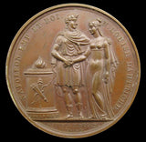 France 1810 Napoleon Marriage To Marie-Louise 40mm Medal