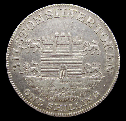 1811 Bilston One Shilling Silver Token - Davis 2