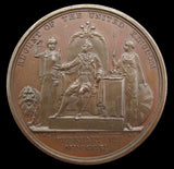 1811 George Prince Of Wales Prince Regent 49mm Medal - By Wyon
