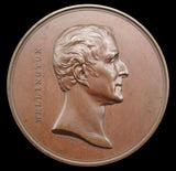 1852 Death Of The Duke Of Wellington 58mm Medal - By Adams