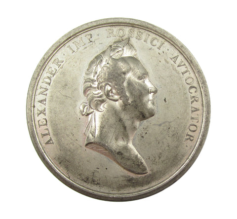 1814 Russia Visit Of Alexander I 54mm Medal - By Webb