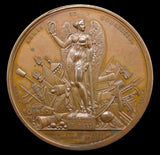 1814-1815 Treaties Of Paris 41mm Medal - By Mills