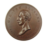 1815 Battle Of Waterloo Wellington / Von Blucher 53mm Medal