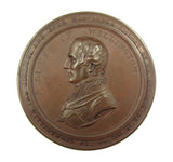 1815 Battle Of Waterloo Wellington / Von Blucher 53mm Medal
