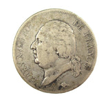 France 1816 Louis XVIII 5 Francs - Bayonne Mint