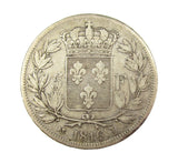 France 1816 Louis XVIII 5 Francs - Bayonne Mint