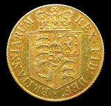 George III 1817 Half Sovereign - GVF
