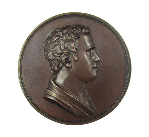 1817 Death of Francis Horner 45mm Medal - By Bain