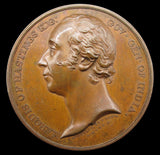 1818 British Victories In India 41mm Bronze Medal - By Wyon