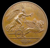 1818 British Victories In India 41mm Bronze Medal - By Wyon