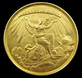 1820 Death Of George III 46mm Gilt Medal