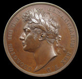 1821 Coronation Of George IV 35mm Bronze Medal - By Pistrucci