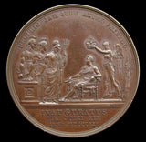 1821 Coronation Of George IV 35mm Bronze Medal - By Pistrucci