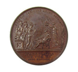 1821 Coronation Of George IV 35mm Bronze Medal - By Pistrucci