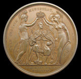1821 Coronation Of George IV 54mm Medal - By Thomason & Jones