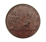 1821 Coronation Of George IV 35mm Bronze Medal - By Pistrucci