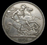 George IV 1821 Crown - GVF