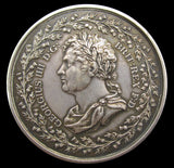 1822 George IV Visit To Edinburgh 52mm Silver Medal