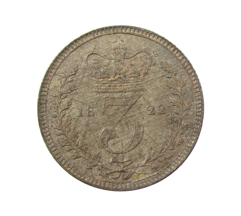 George IV 1822 Maundy Threepence - EF