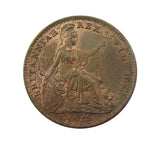 George IV 1825 Farthing - UNC