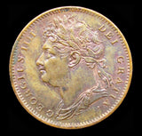 George IV 1825 Farthing - UNC
