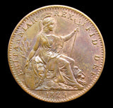 George IV 1825 Farthing - UNC