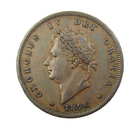 George IV 1826 Penny - GVF