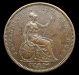 George IV 1826 Penny - GVF