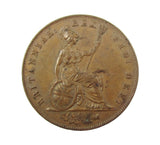 George IV 1827 Halfpenny - NEF