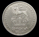 George IV 1827 Sixpence - VF