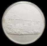 1828 Institution Of Civil Engineers Silver Telford Medal - By Wyon