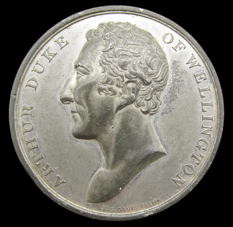 1828 Duke Of Wellington Elected Prime Minister 51mm Medal