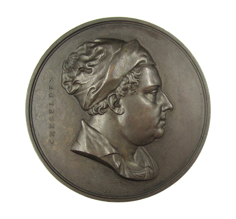 1829 William Cheselden St Thomas's Hospital 71mm Medal - By Wyon
