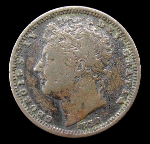 George IV 1830 Half Farthing - VG