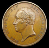 1834 Stephenson Liverpool & Manchester Railway 46mm Medal