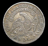 USA 1830 Capped Bust Half Dime 5c - VF