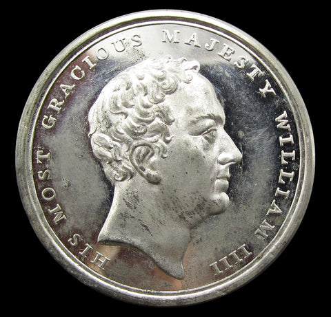1830 Accession Of William IV Paul Pry 38mm Medal