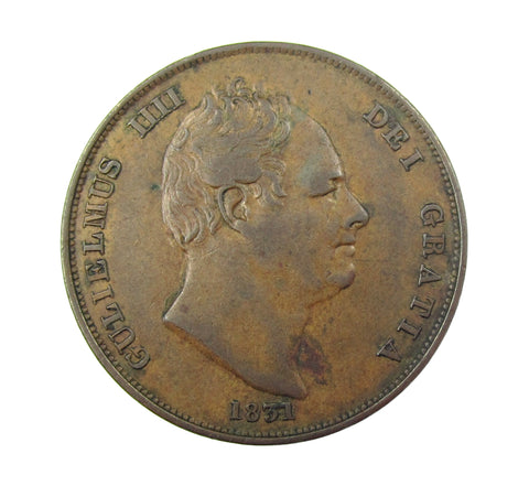 William IV 1831 Penny - VF