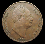William IV 1831 Penny - VF