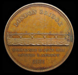 1831 William IV London Bridge Opening Bronze Medal