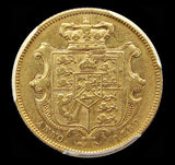William IV 1832 Sovereign - First Obverse - PCGS AU53