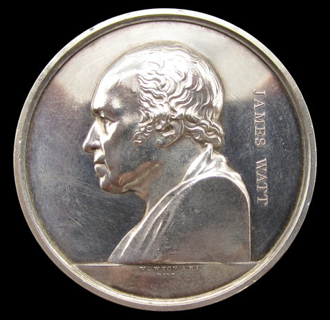 1833 Royal Cornwall Polytechnic Society Silver Medal - By Wyon