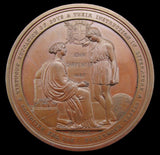 1834 City Of London School 58mm Bronze Medal - By Wyon