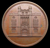 1834 City Of London School 58mm Bronze Medal - By Wyon