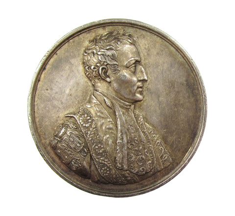 1834 Wellington Chancellor Oxford University 38mm Silver Medal