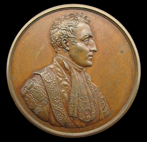 1834 Wellington Chancellor Of Oxford University 38mm Medal