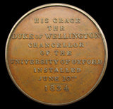 1834 Wellington Chancellor Of Oxford University 38mm Medal