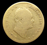 William IV 1835 Half Sovereign - VG