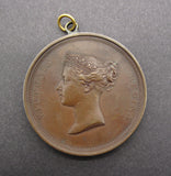 1837 Victoria Visit to the Guildhall 55mm Medal - By Wyon
