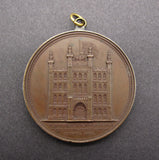 1837 Victoria Visit to the Guildhall 55mm Medal - By Wyon